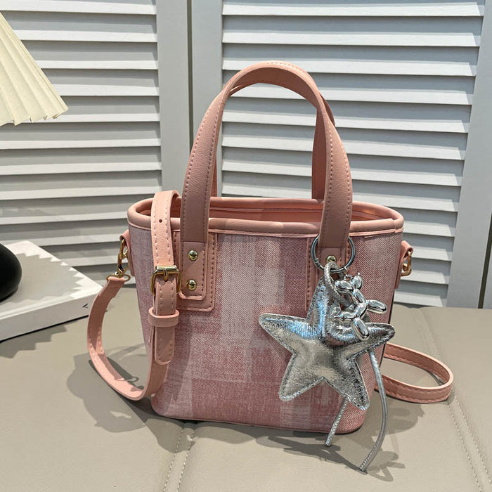 Wholesale Pu Leather Street Fashion Crossbody Bag Horizontal Square Handbag Fashion Accessory