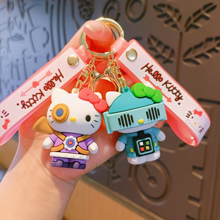 Wholesale Cartoon Doll Silicone Keychain (S) JDC-KC-MingT014