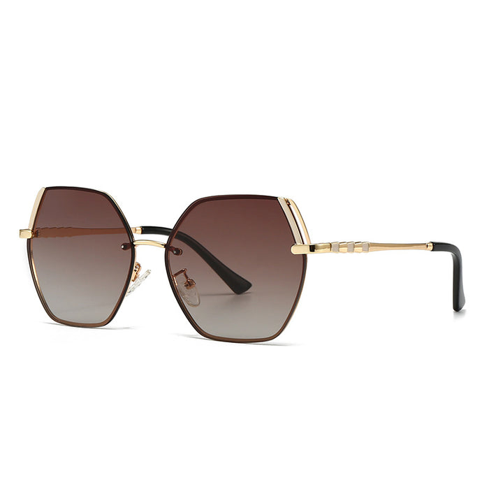 Wholesale Specially designed for metal circular sunglasses, modern retro star trendy street photography sunglasses