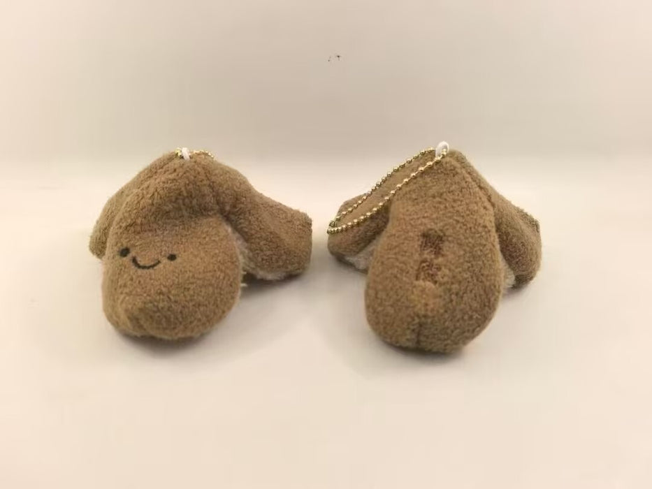Wholesale Ganoderma lucidum plush pendant medicinal material doll morel keychain plush toy
