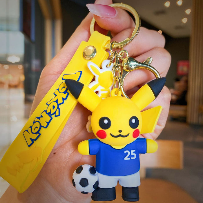 Wholesale Cartoon Doll Silicone Keychain JDC-KC-MingT005