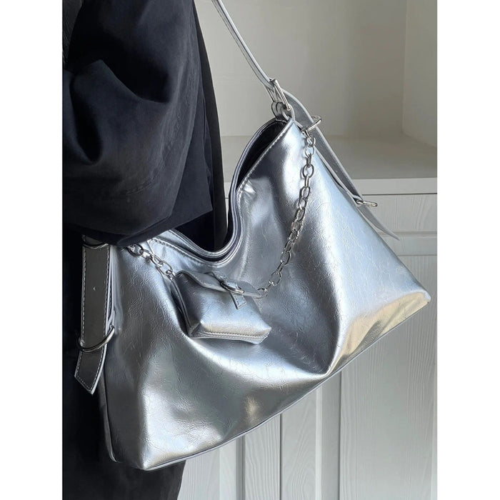 Wholesale High end minimalist shoulder bag, stylish large capacity crossbody bag