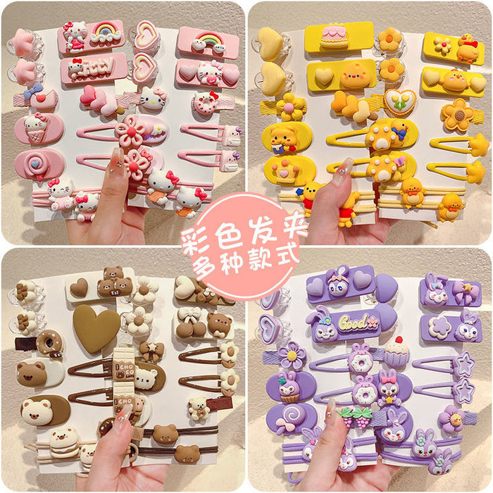 Wholesale Acrylic Cartoon Children's Hair Clip JDC-HC-Hengy009