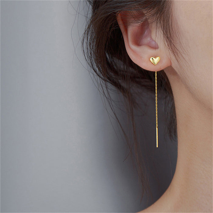 Wholesale Tassel Long Ear Elegant Small Fresh Ear Stud Earrings  Earrings