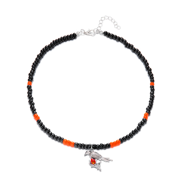 Wholesale Dark Pendant Beaded Chain Necklace Jewelry Accessory Boutique Resale