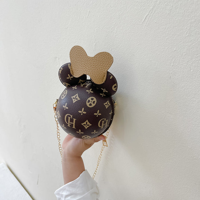 Wholesale PU Cartoon Cute Mini Round Bag JDC-SD-ZhuoQin004