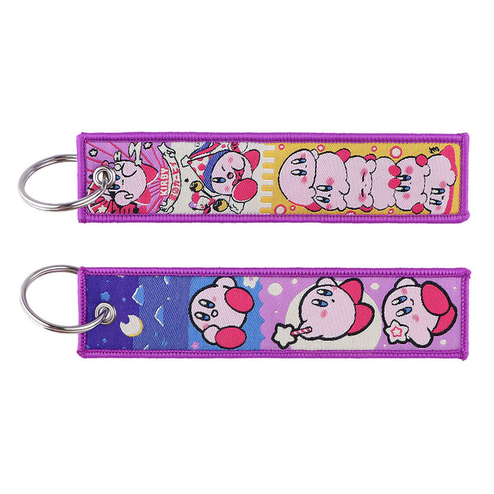 Wholesale Cartoon  Keychain  Woven Fabric Cute Accessory