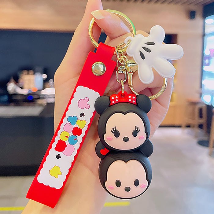 Wholesale Silicone Cartoon Doll Keychain JDC-KC-MingT090