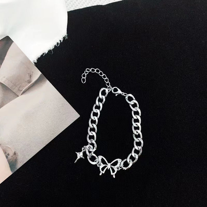 Wholesale Butterfly Star Bracelet Chain Accessible Hand Jewelry Accessories