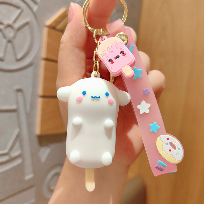 Wholesale PVC Cartoon Popsicle Keychain JDC-KC-Aile013