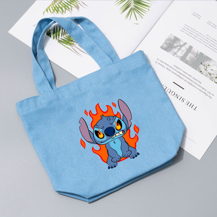 Wholesale Cartoon Printed Pattern Canvas Tote Bag JDC-HD-WuDuomei001