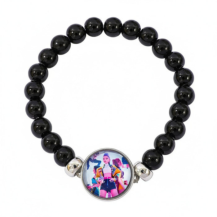 Wholesale K-Pop Glass Beaded Bracelet