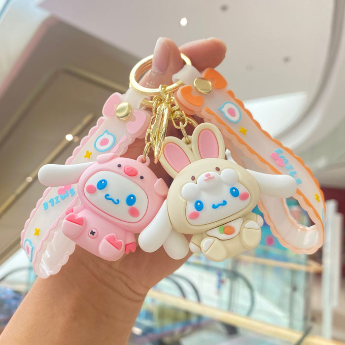 Wholesale  Cartoon keychain car key pendant doll key chain bag pendant small gift