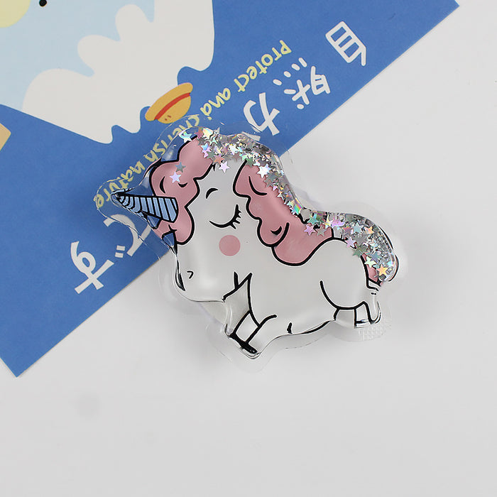 Wholesale Creative Cartoon Quicksand Phone Cushion Stand