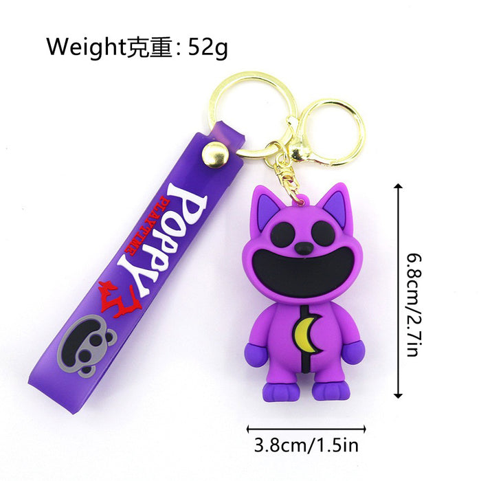 Wholesale Cartoon Cute PVC Doll Keychains JDC-KC-HaoAn010