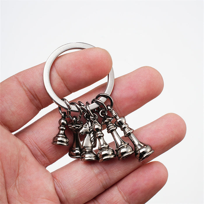 Wholesale Chess Alloy Keychain JDC-KC-HuiWen007