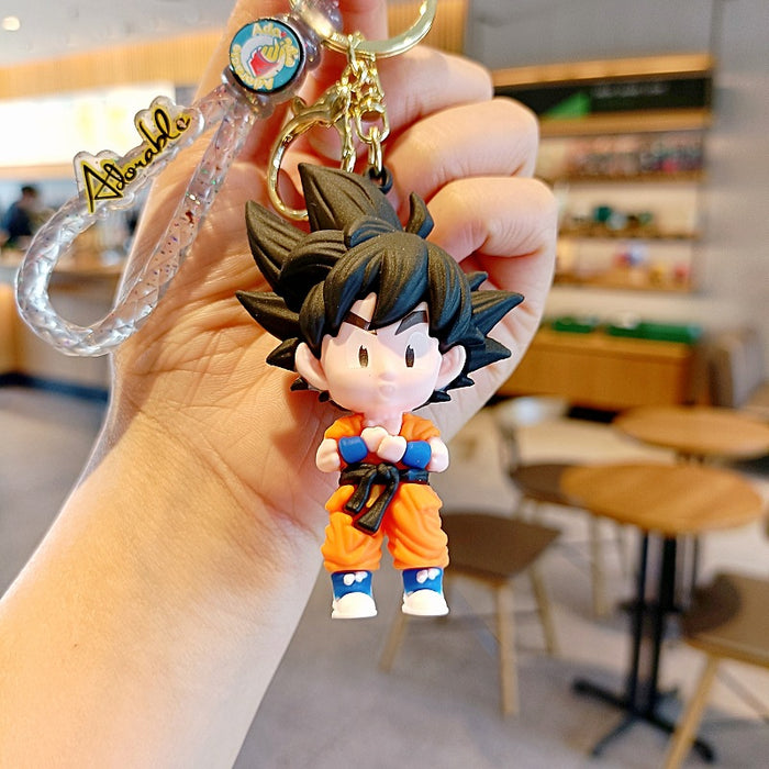 Wholesale Silicone Cartoon Doll Keychain JDC-KC-MingT092