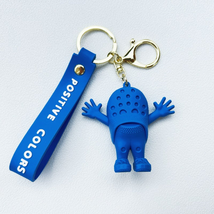 Wholesale PVC Cartoon Doll Keychain JDC-KC-WuYi197