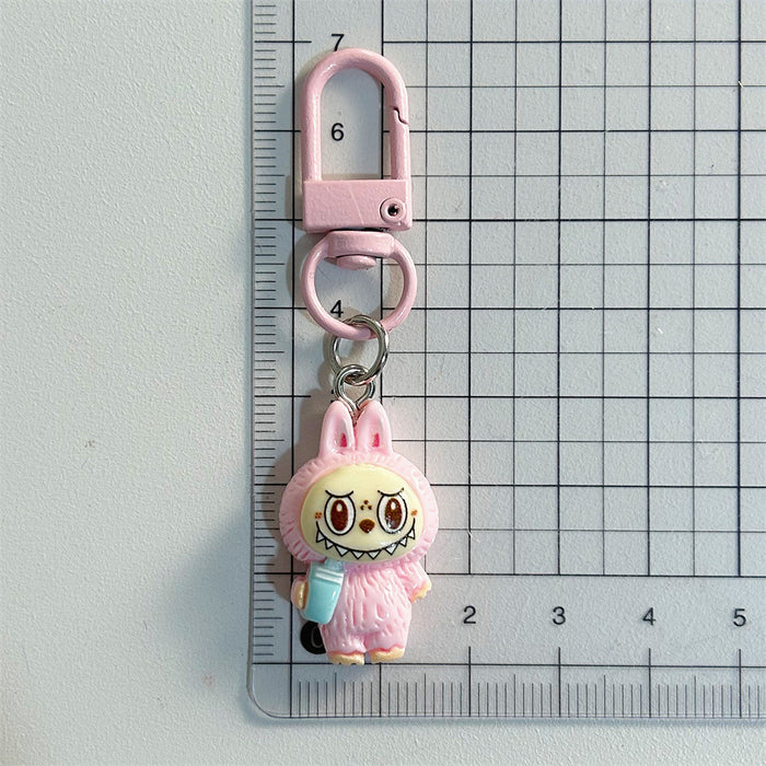 Wholesale Cute cartoon character-shaped colorful keychains