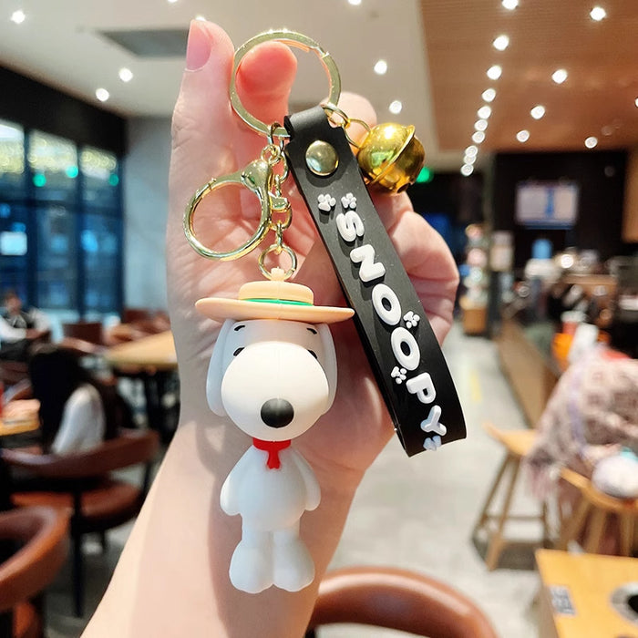 Wholesale PVC Cartoon Keychain Bag Charm Backpack Pendant Car Key Accessory