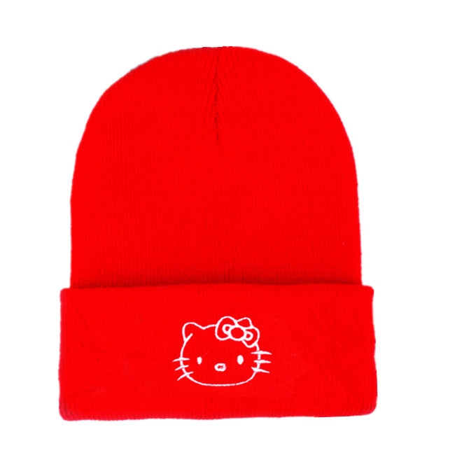 Wholesale Winter Cat Hat Cute Woolen Hat