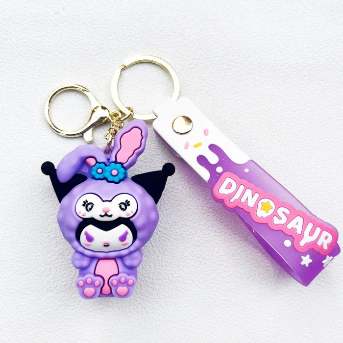 Wholesale PVC Cartoon Doll Keychain JDC-KC-WuYi193