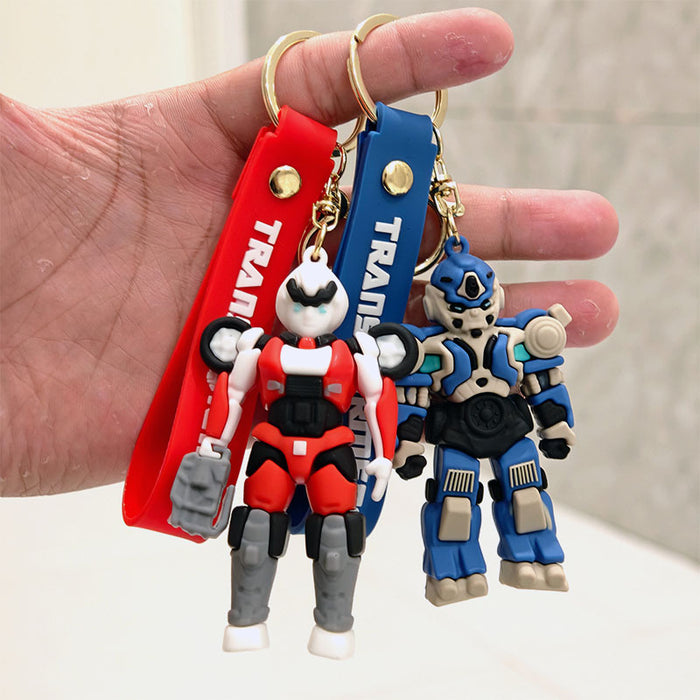 Wholesale Silicone Cartoon Keychain for Boys Bag Charm Car Key Accessory Birthday Gift