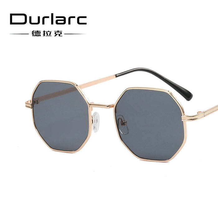 Wholesale Fashion polygon sunglasses, new street photography personalized sunglasses