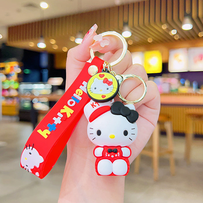 Wholesale Cartoon Doll Silicone Keychain JDC-KC-MingT280