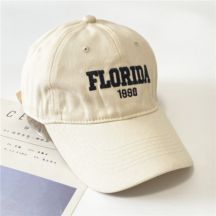 Wholesale  Baseball Cap  Letter Embroidery Sun Hat