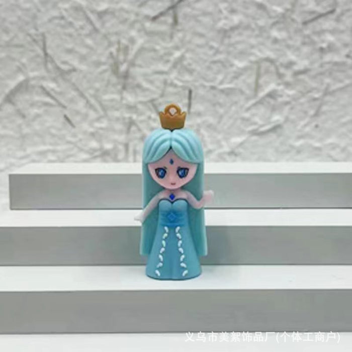 Wholesale Soft plastic three-dimensional doll pendant keychain