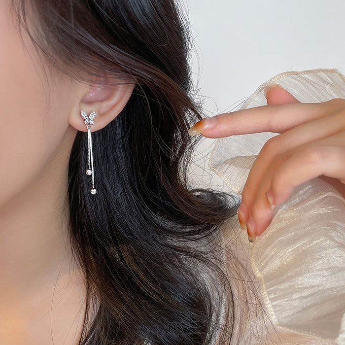 Wholesale Long Round  Tassel Earrings