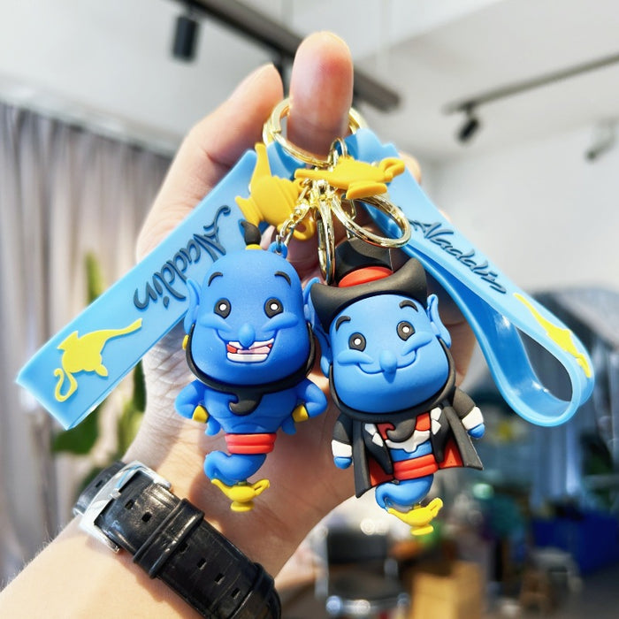 Wholesale Creative Blue Doll Keychain JDC-KC-Chucheng020