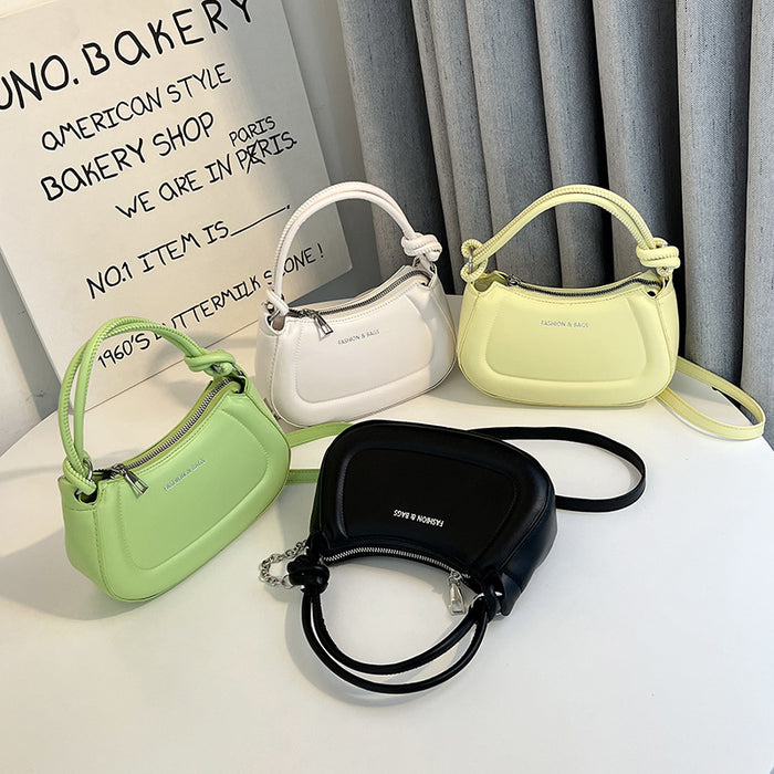 Wholesale New Fashionable Single Shoulder Underarm Bag with Simple, Casual and Western Style Cross Shoulder Small Square Bag