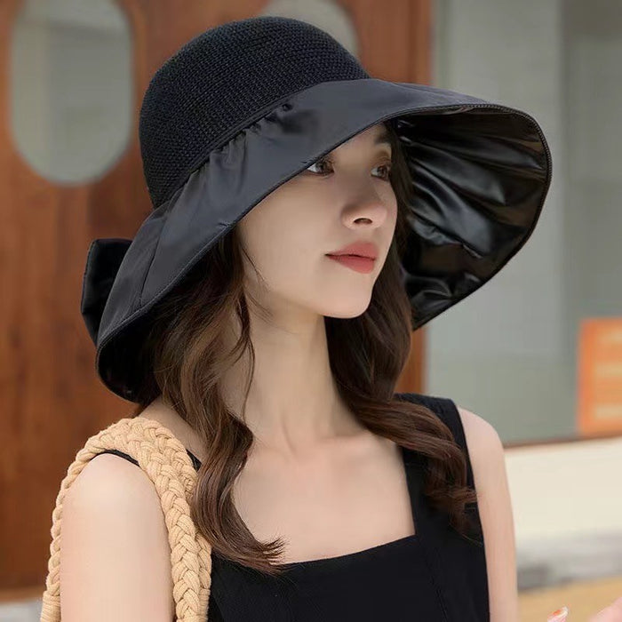 Wholesale Hat Colored Glue Sunshade and Sunscreen Hat Fisherman Hat