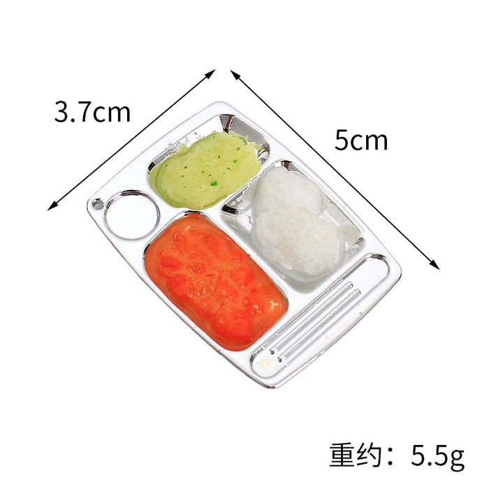 Wholesale Miniature Fast Food Model Dollhouse Scene Accessory Decorative Gift Prop