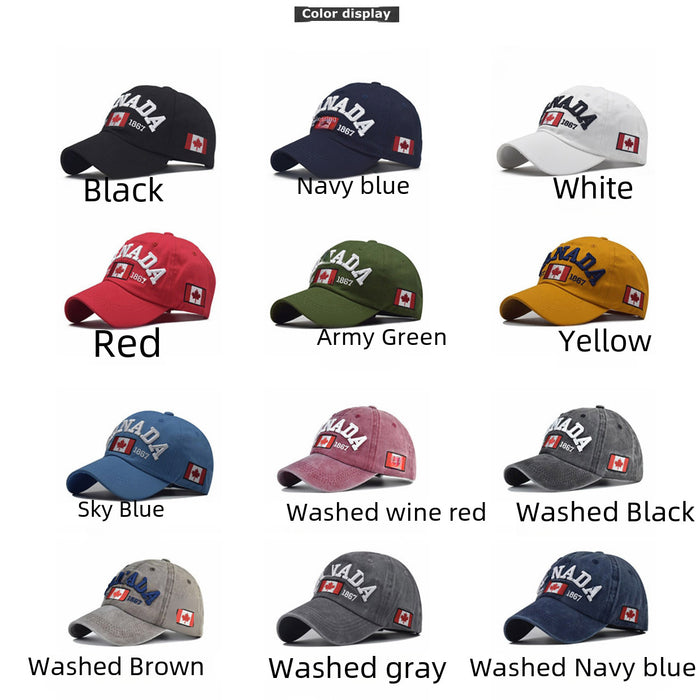 Wholesale popular letter  baseball cap men's and Women's  baseball cap cotton all-match peaked cap