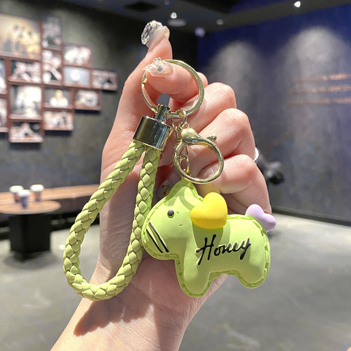 Wholesale Metal Rainbow Unicorn Pony Keychain Stylish Bag Charm For Students Great Gift For Everyday Use