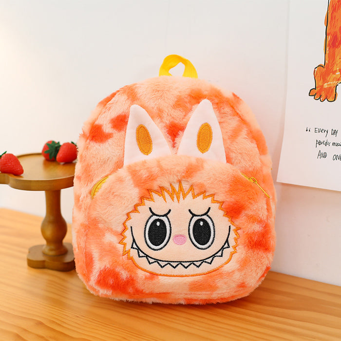 Wholesale Plush Children' s Cartoon Backpack Kindergarten School Bag
