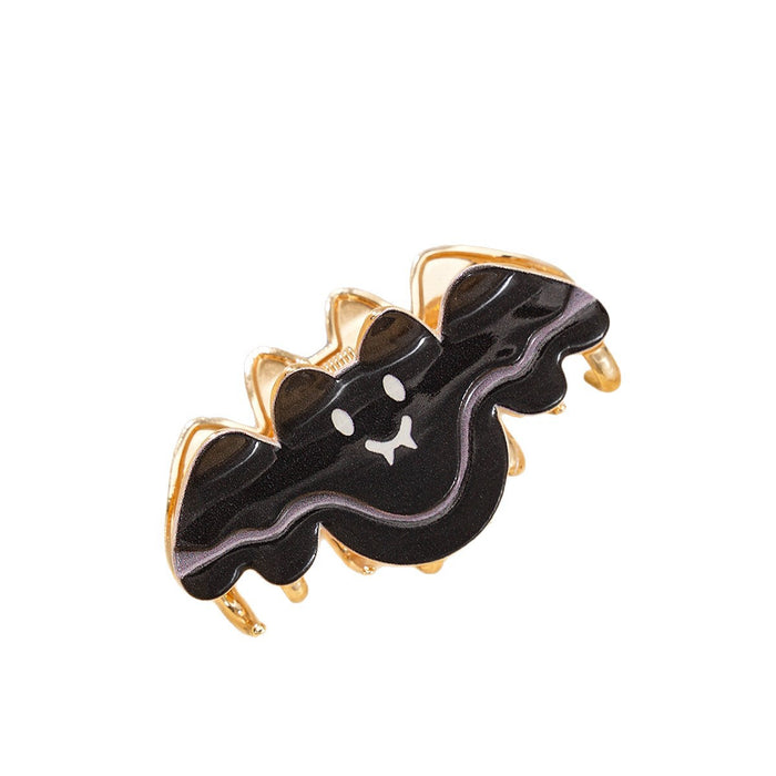 Wholesale  Bat Claw Hair Clip Cute Funny Ghost Motif Zinc Alloy Hair Gripper Boutique Resale Gift