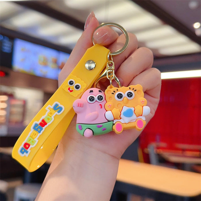 Wholesale Cartoon Cute Pvc Doll Keychain JDC-KC-YueW011