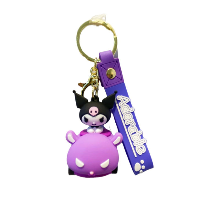 Wholesale PVC Cute Cartoon Doll Keychain JDC-KC-WuYi074