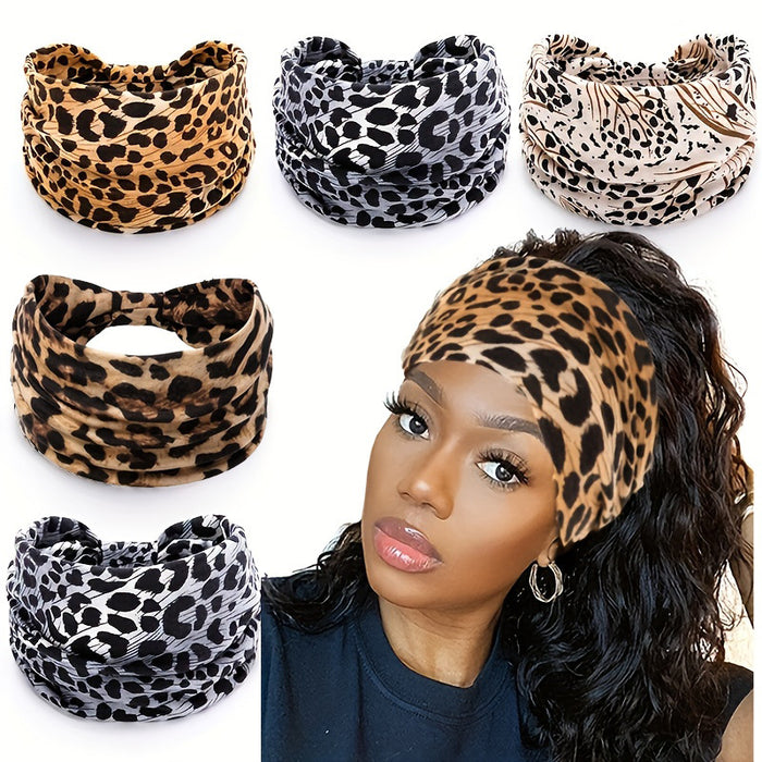 Wholesale Cashew Yoga Sports Headband Bohemian Antiperspirant Sweat-Absorbent Stretch Cotton Headband for Women