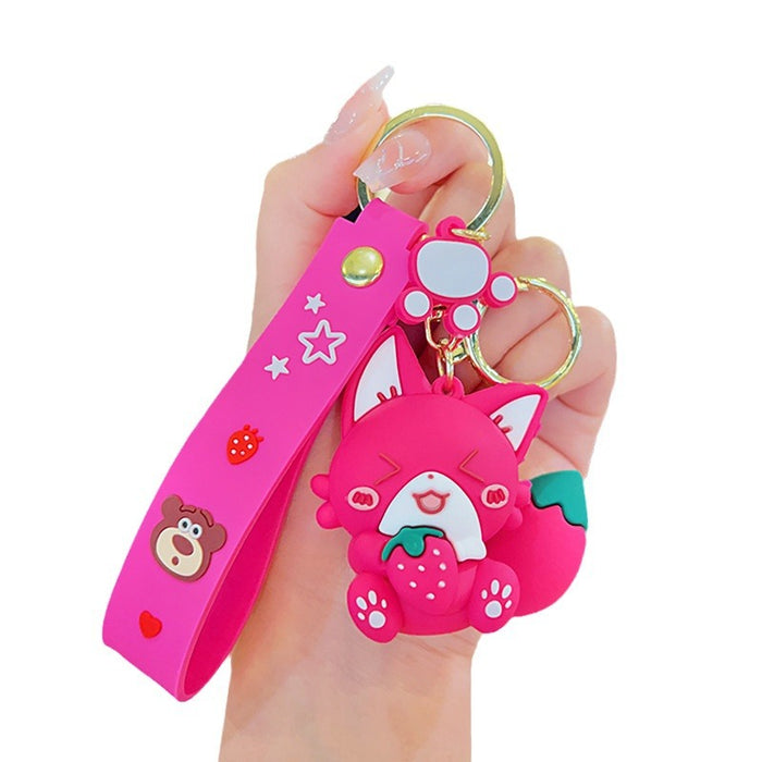 Wholesale PVC Cartoon Doll Keychain JDC-KC-WuYi141