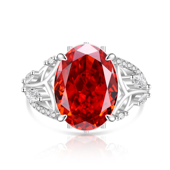 Wholesale Ice Flower Cut Floral Fairy Ring Real Gold Plated Copper White CZ Geometric Everyday Jewelry