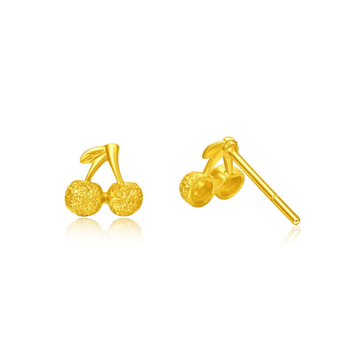 Wholesale  Women's Cherry Ear Stud Bow Women's Ear Stud Women's Ear Pin Earrings