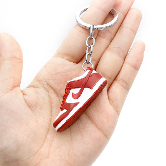 Wholesale PVC Basketball Shoe Model Keychain JDC-KC-QLPing016