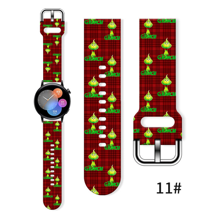 Wholesale Printed Tpu Watch Strap Wrist Strap JDC-WD-NuoQi063