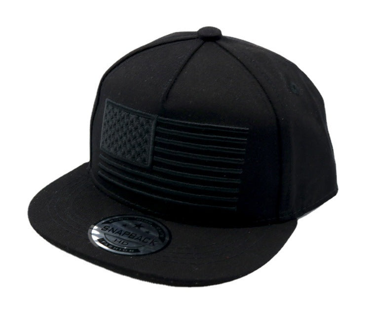 Wholesale Stylish Black Kids Hip Hop Baseball Cap Outdoor Sunscreen Cap For Boys