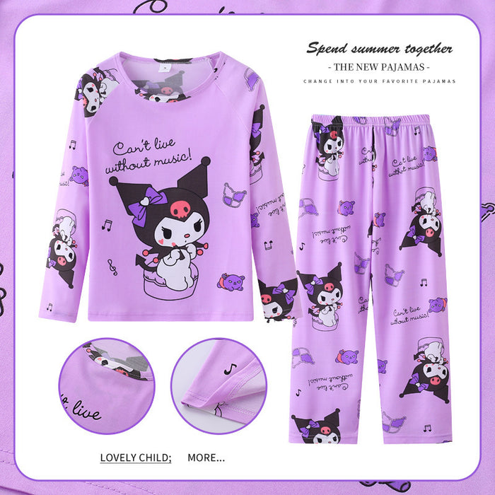 Wholesale Children Milk Silk Cartoon Pajamas (S) JDC-PJ-JiaF001